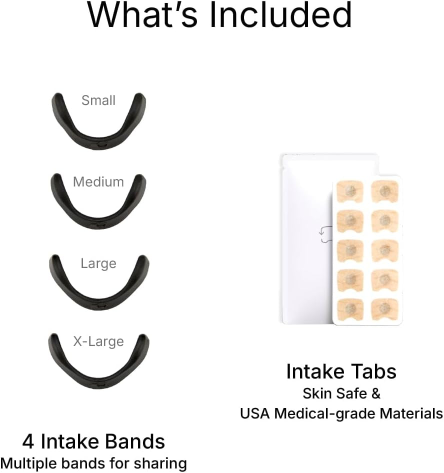 Breathing Nasal Strip Starter Kit (15 Count, Black) - Boost Oxygen , Reduce Snoring, Improve Sleep Quality - Sweat Resistant, Skin Safe Nasal Strips - Extra Strength Snoring Solution