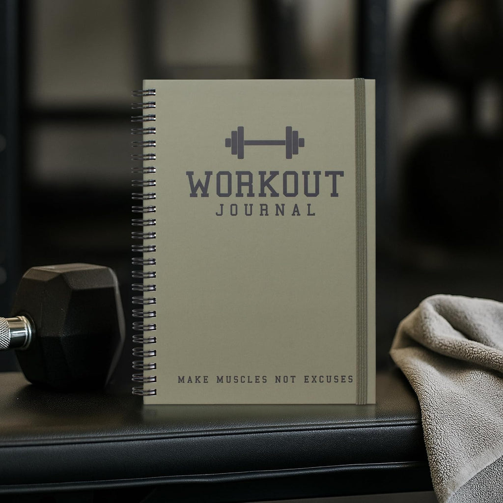 The Ultimate Fitness Journal for Tracking and Crushing Your Gym Goals - Detailed Workout Planner & Log Book for Men and Women - Great Gym Accessories with Calendar, Nutrition & Progress Tracker